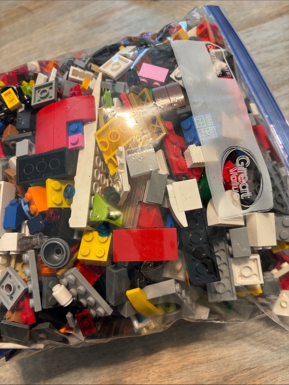 Loose Mixed LEGO Bricks - Multicolor Bag 2lb 11oz (Lot #1) - Picture 5 of 5